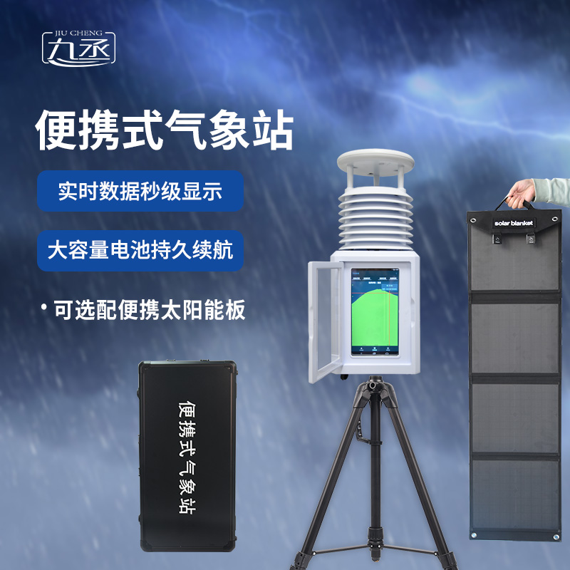 十要素屏幕款便攜式氣象站——便攜設計，輕松出行