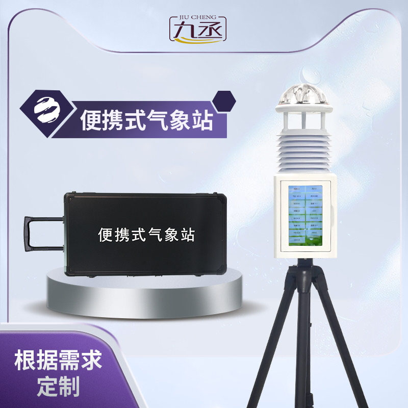 六要素便攜式氣象站